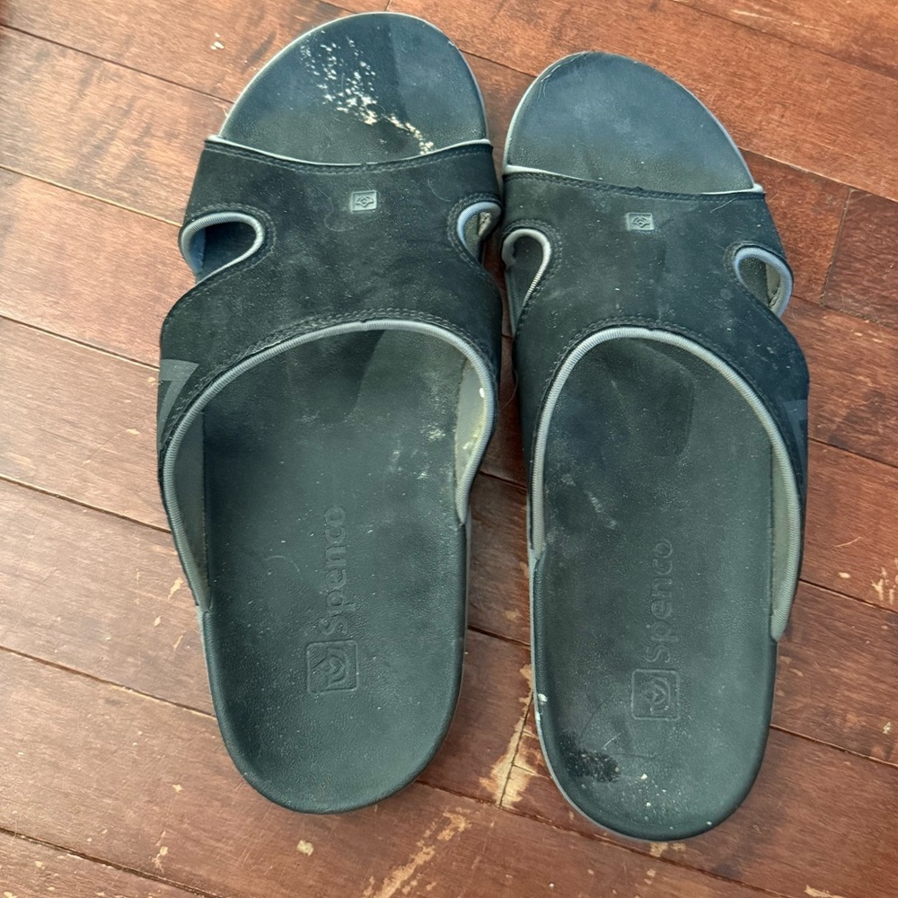 Sebago Black and Gray Men's Sandals